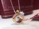 Perfect Replica Cartier Rose Gold Double Diamond Nut Necklace (6)_th.jpg